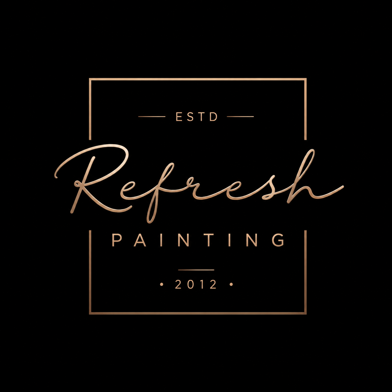 Refresh Painting Inc. logo